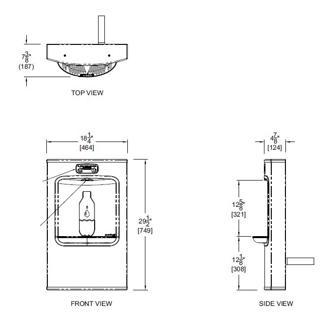 sensor bottle filler
