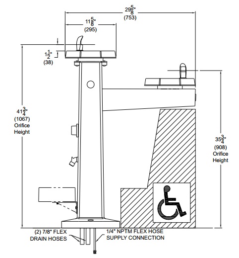 Outdoor Drinking Fountain