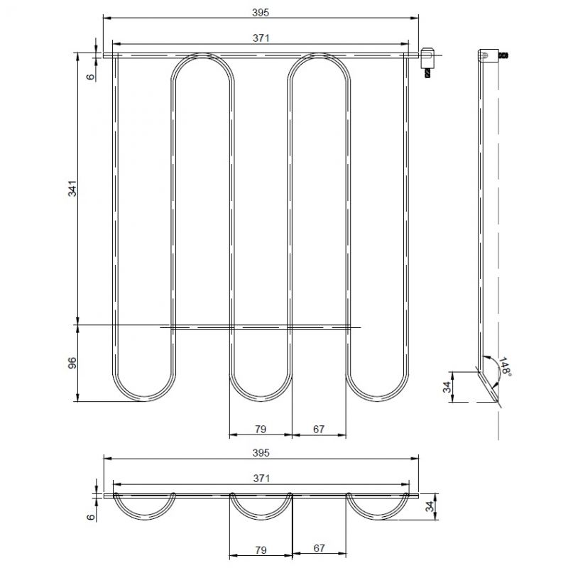 stainless steel hinged grid for sluice sinks