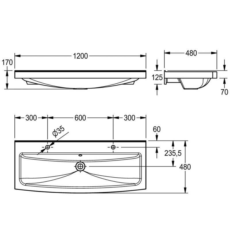 Miranit 2 user wash trough