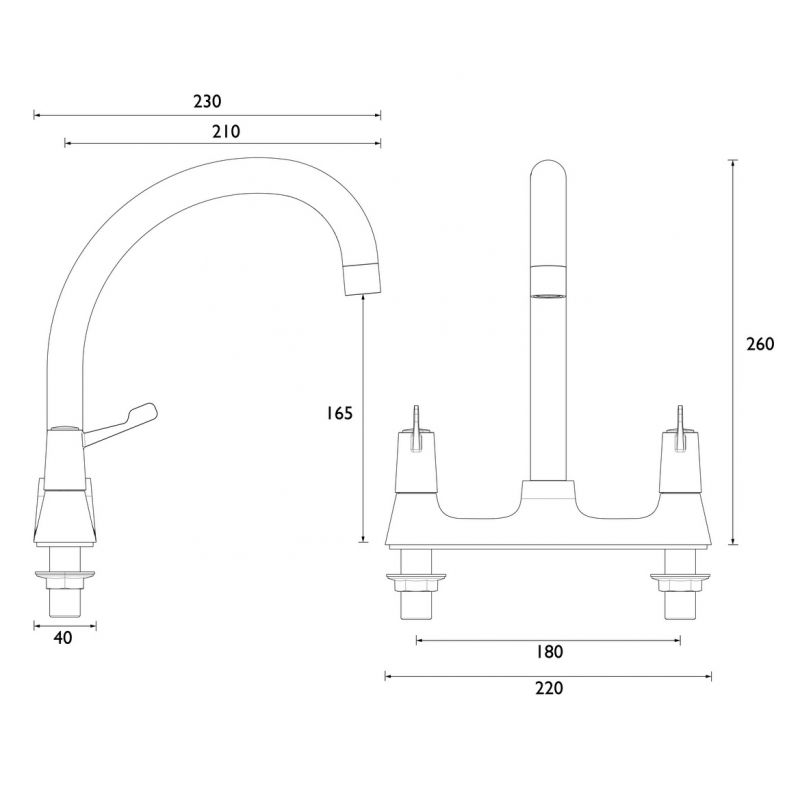 Lever Mixer Tap