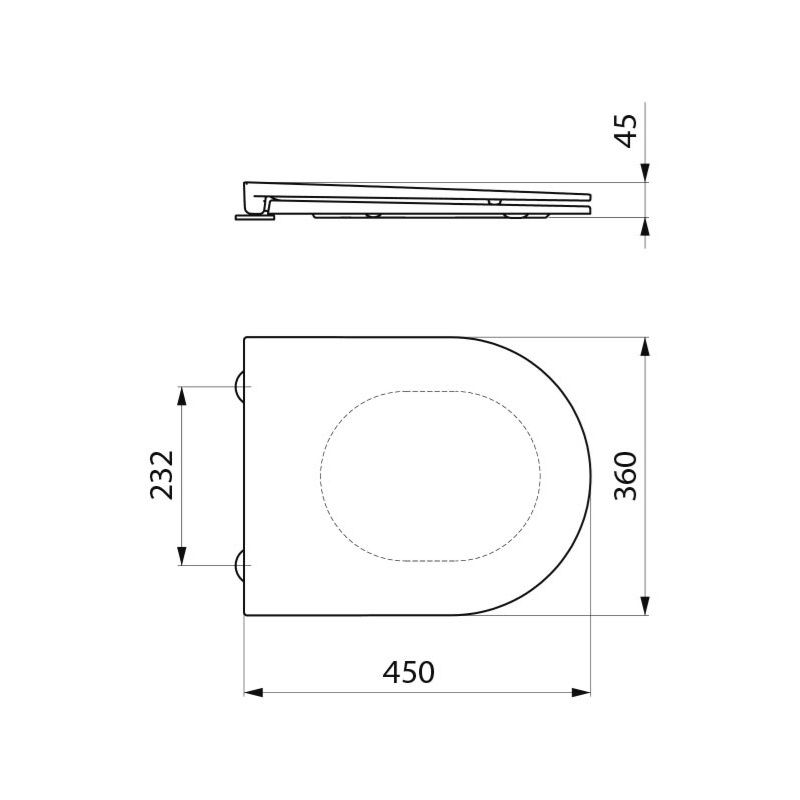 black toilet seat and lid for standard toilet