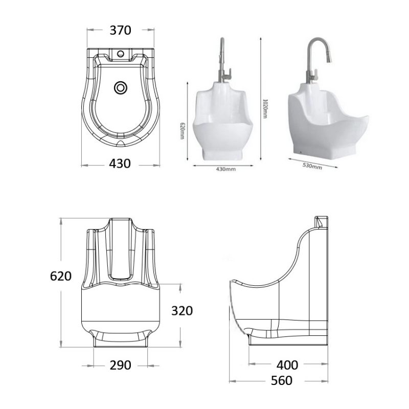 wudu foot wash trough with separate seat