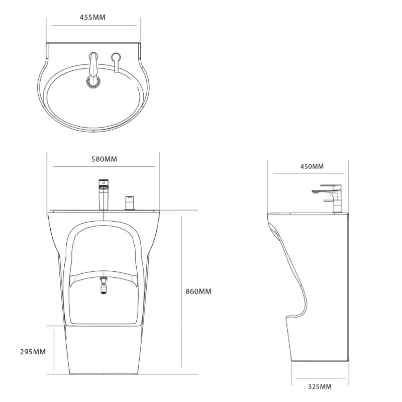 dual height wudu for mosques 