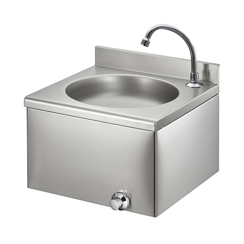 WE235 Stainless Steel Small Hands Free Wash Basin