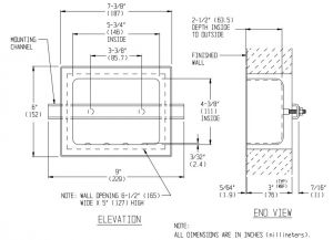 Anti-Ligature Recessed Soap Dish - KryptoMax®