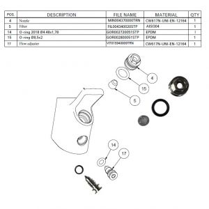 Bubbler Body Repair Kit image