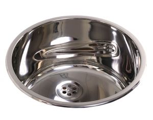 Inset Small Round Dental Sink image