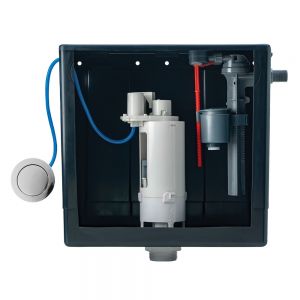 Plastic Concealed Cistern with Push Button image